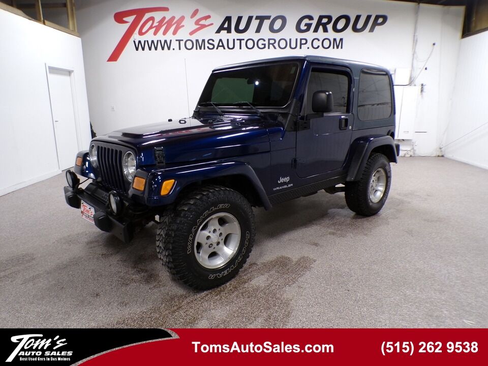 2003 Jeep Wrangler  - Tom's Auto Sales, Inc.